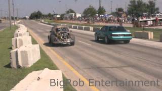 StreetOutlaws AZN wheelies in the DungBeetle