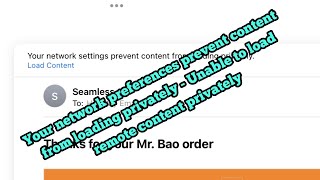 Your Network Preferences Prevent Content From Loading Privately on Mac Sequoia/Sonoma/Ventura