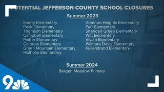 Jefferson County releases proposal to close 16 elementary schools due to low enrollment