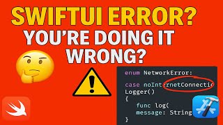Error Handling In Swiftui Json Parsing Async Await And Mvvm Ios Error Handling In Swiftui Json Parsing Async Await And Mvvm Ios