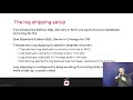 Senior DBA Class - Transaction Log Shipping Tips and Tricks