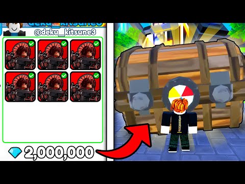 ¡TENGO 2 MILLONES DE GEMAS GRATIS! ABRIÓ 250 CAJAS | Defensa de la torre del baño de Roblox