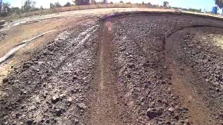 Perris raceway MX w/ New SONY ACTION CAM HD 10-9-12 - Raw