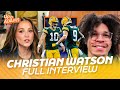 Christian Watson on Jordan Love's Portential, LaFleur's Adjustments, Ankle Injury, & Family Support