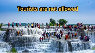 SamudraLingapur Waterfall | Tourists are not allowed | SSKrishna Vlogs