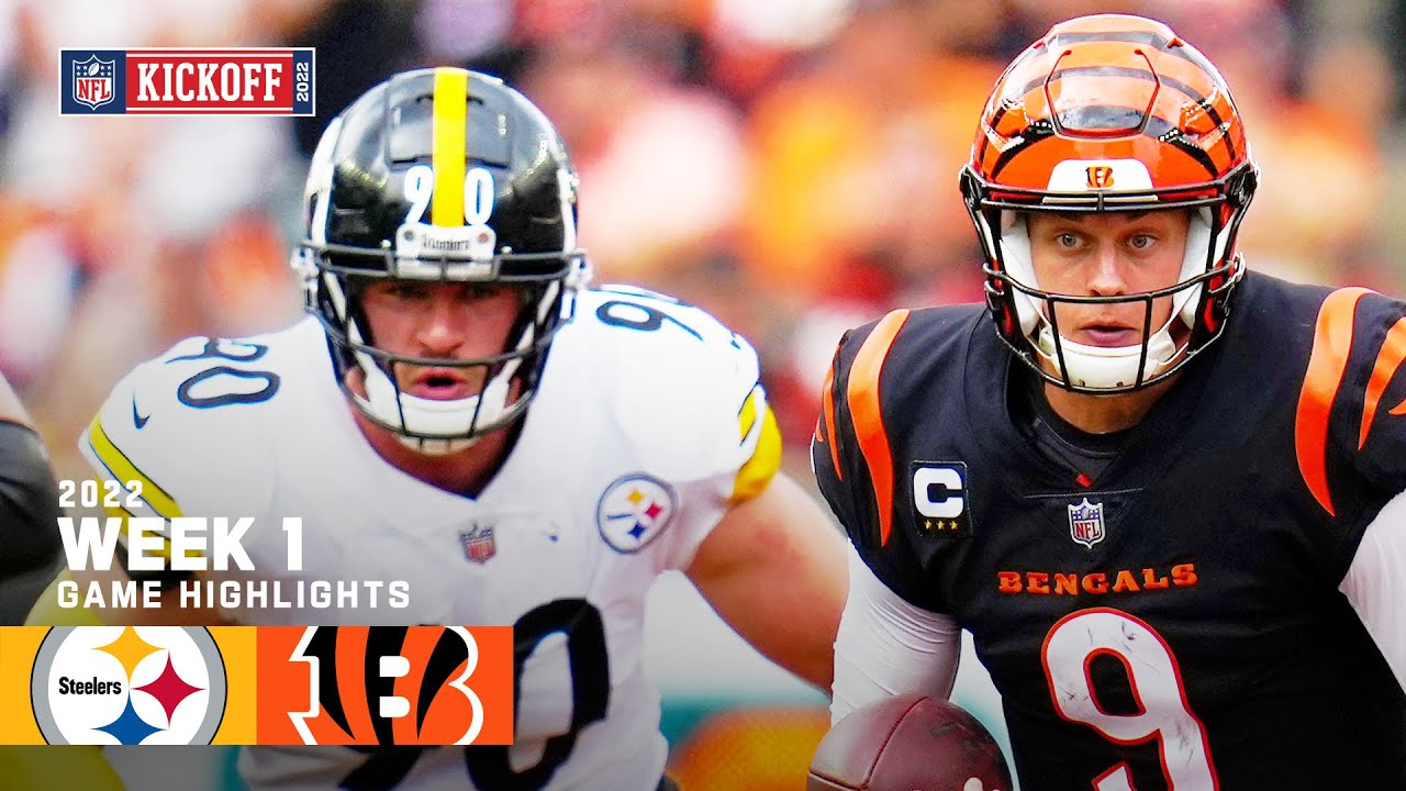 Pittsburgh Steelers Vs. Cincinnati Bengals | Week 1 Game Highlights ...