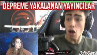 Twitch Yayınında Depreme yakalanan yayıncılar