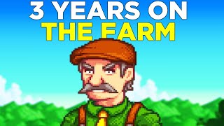 3 years of Stardew Valley without leaving the farm