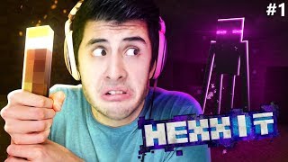 ENDERMAN LANETİ - Minecraft Hexxit #1