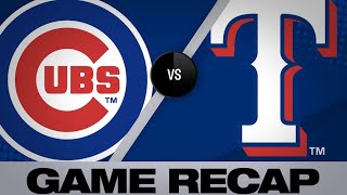 Rangers win slugfest on a wild pitch - 3/31/19