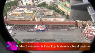 Moscú celebra en la Plaza Roja la victoria sobre el nazismo