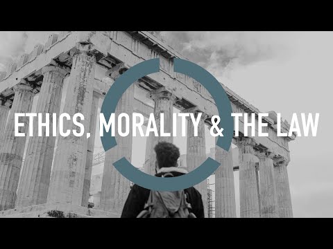 How are laws and ethics similar?