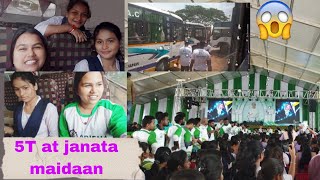 5T at janata maidan//  ବର୍ଷାରେ ସବୁ bhasigala 😰