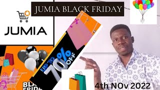 JUMIA BLACK FRIDAY 2022|BUY QUALITY PRODUCTS AT A REDUCED PRICE ON JUMIA|24TH NOV|GHANA