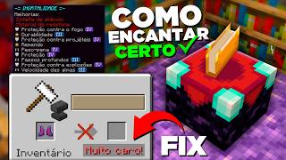 ✔️ COMO ENCANTAR DO JEITO CERTO no MINECRAFT! (GUIA COMPLETO de BIGORNA)