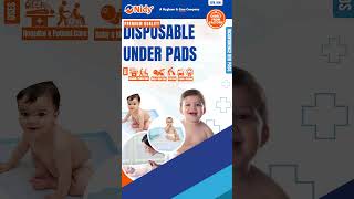 ✨ Nidy Disposable Baby Underpads – Ultra Absorbent \u0026 Leak-Proof Bed Protectors for Babies.