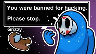 BANNED FOR HACKING! PLEASE STOP... 💀 | Among Us Mods