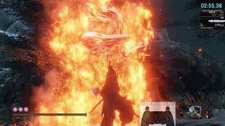 【SEKIRO】苦難厄憑 怨嗟の鬼 2:55.38【忍具切り替えバグ使用】