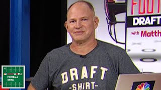 Matthew Berry on Rotoworld return + Trendy players with RotoPat | Rotowold Draft Day | NFL on NBC