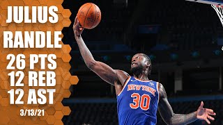 Julius Randle notches triple double, powers Knicks past Thunder [HIGHLIGHTS] | NBA on ESPN