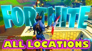 f o r n i t e letters challenge all loc - search fortnite letters locations