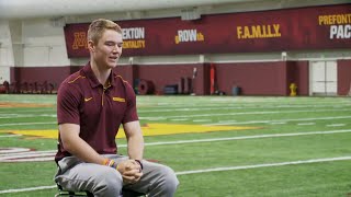 Gophers' Casey O'Brien inspires a young cancer survivor