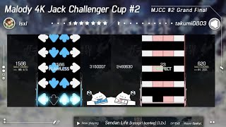 【Malody】4K Jack Challenger Cup #2 (Final) [IsxI vs takumi0803]