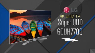 LG 60 Silver Super UHD 4K Smart LED HDTV 60UH7700 - Overview