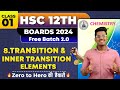 8. TRANSITION AND INNER TRANSITION ELEMENTS Class 01 Class 12th H.S.C Board By Abhishek Sir #asc