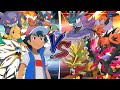 Legendary Pokemon Battle: Ash Vs Legendary Beasts and Birds (Galarian & Paradox)