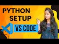 How to setup Python for VS code 2024?Python in Visual Studio Code|Run Python File In Vscode #infysky