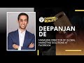 Deepanjan De, Managing Director of Global Marketing Solutions at Facebook