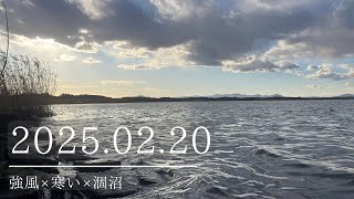 2025.02.20強風×寒い×涸沼