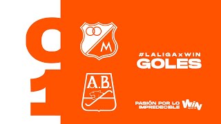 Millonarios vs. Bucaramanga (goles) | Liga BetPlay Dimayor 2024-1 | Cuandrangulares - Fecha 3