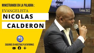 ** Predicacion: Evangelista Nicolas Calderon| Servicio Virtual | En VIVO! 04/08/2022 **