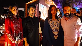 Ram Charan and His Wife Upasana, Jr NTR and His Wife Pranathi Visuals At RRR Success Party