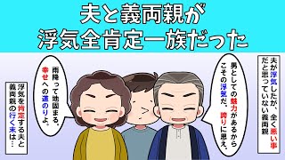 【修羅場】夫と義両親が浮気全肯定一族だった