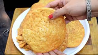 Halwai style Khasta mathri | Feeki Mathri Recipe | Suhali Recipe | Matthi Recipe | Punjabi  Mathri