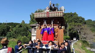 掛川原田まつり2024　日曜日　高山　髙祭社引き廻し