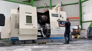 OKUMA LU-45M CNC Lathe C-Axis OSP CNC Drehmaschine Draaibank 6228 1-2 heavy duty lathe MACH4METAL