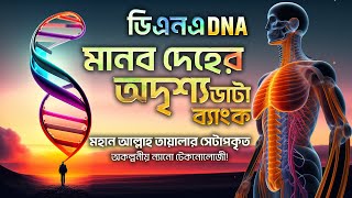 ডিএনএ, মানব দেহের অদৃশ্য ডাটা ব্যাংক। মহান আল্লাহ তায়ালার সেটাপকৃত অকল্পনীয় ন্যানো টেকনোলোজী। DNA