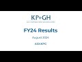 KPG:ASK - FY2024 Results August 2024