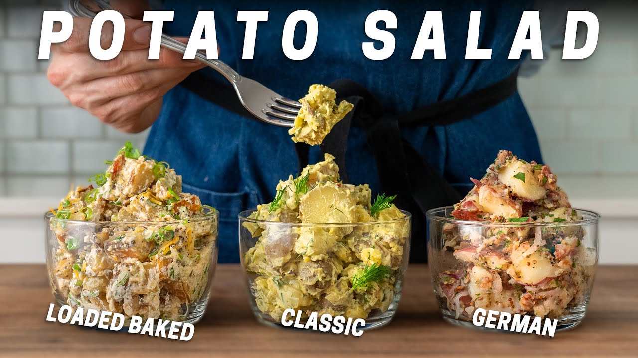 Potato Salad 3 Ways Youtube