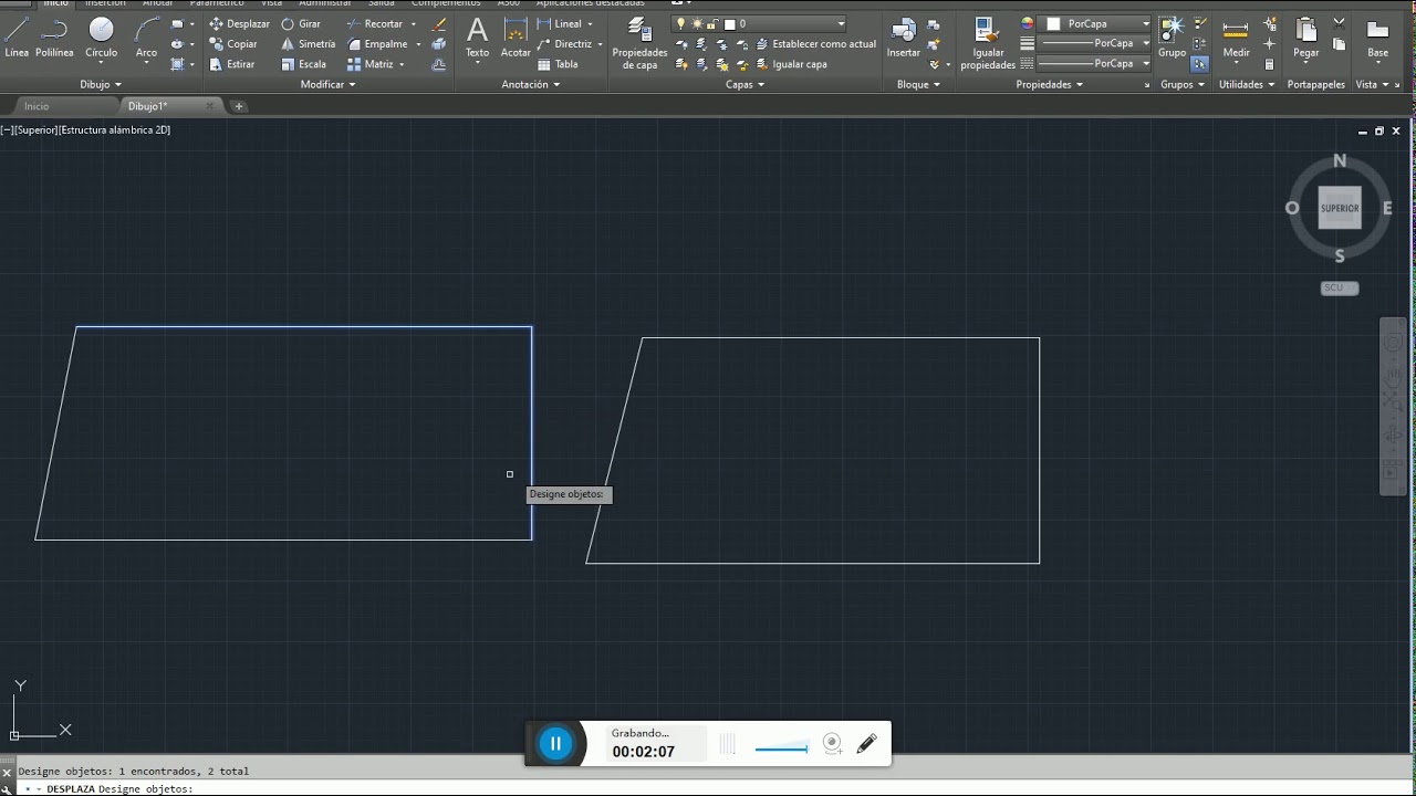 Autocad Polilineas Crear Objetos A Partir De Líneas - YouTube