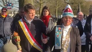 De herdenking van overleden carnavalisten