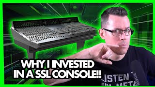 Why I Bought a SSL Origin 32 Console in 2023! (Recalling a "Dumb" Console | Workflow | Financing)