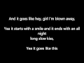 Thomas Rhett - It Goes Like This Lyrics