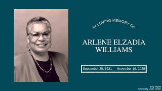 Arlene Williams Memorial Slideshow