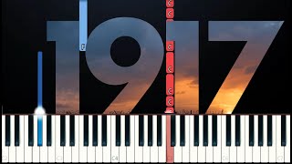 1917 - Wayfaring Stranger (SLOW EASY PIANO TUTORIAL)