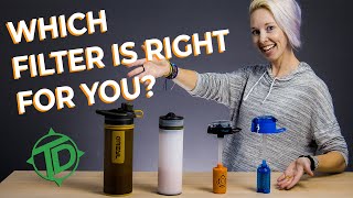 Water Bottles That Filter AND Purify | Grayl vs Epic Water Filters vs RapidPure